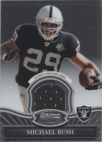 2010 Bowman Sterling Michael Bush #BSR-MBU