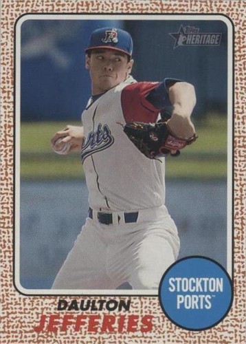 2017 Topps Heritage Minor League Edition - Daulton Jefferies #72
