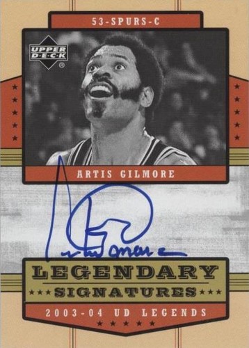 2003-04 Upper Deck UD Legends - Artis Gilmore #LS-AG