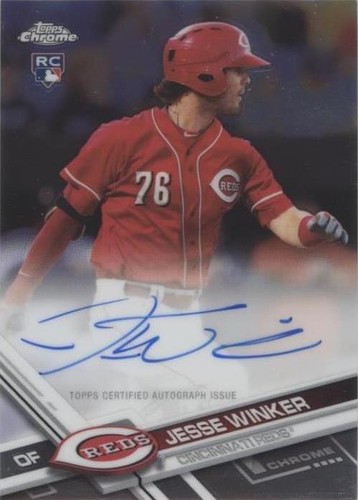 2017 Topps Chrome - Jesse Winker #RA-JW