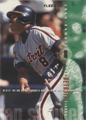 1995 Fleer - Juan Samuel #60