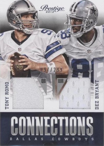 2013 Panini Prestige Dez Bryant Tony Romo #9