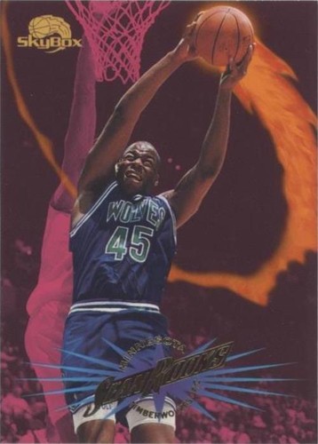 1995-96 Skybox Premium - Sean Rooks #184