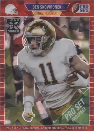 2021 Leaf Pro Set Metal Ben Skowronek #07