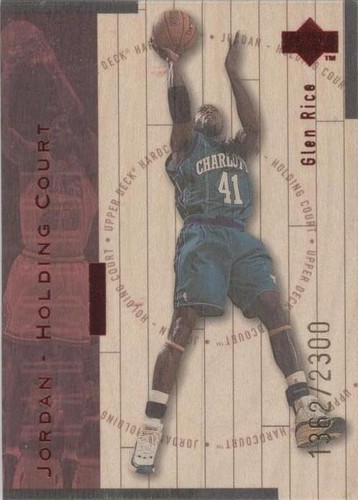 1998-99 Upper Deck Hardcourt - Glen Rice/Michael Jordan #J3