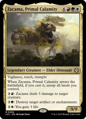 MTG Zacama, Primal Calamity Near Mint Normal