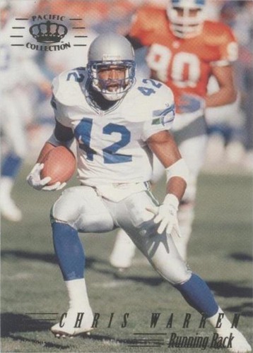 1994 Pacific Crown Collection Chris Warren #327