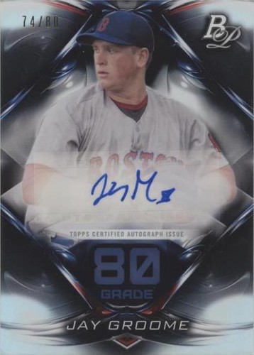 2018 Bowman Platinum - Jay Groome #80GA-JG