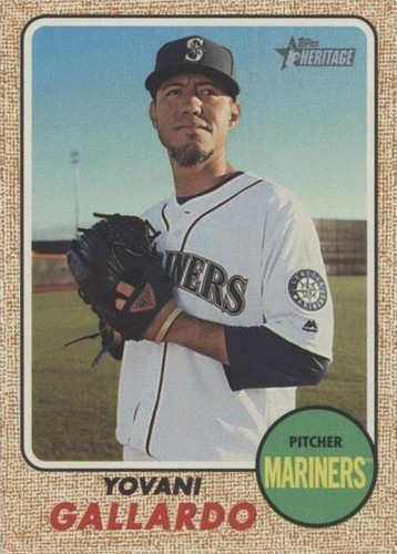2017 Topps Heritage High Number - Yovani Gallardo #510