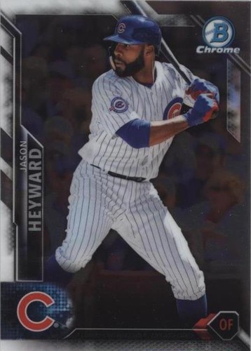 2008 Bowman Prospects Chrome Base Auto #BCP121 JASON HEYWARD BGS 