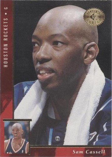 1995-96 SP Championship Series - Sam Cassell #38