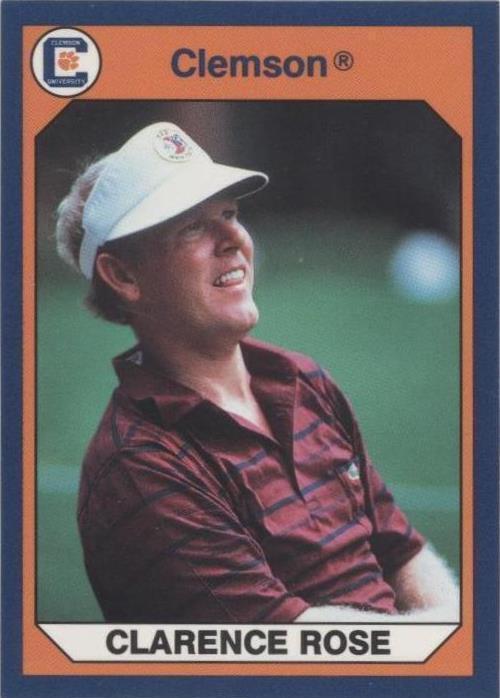 1990 Collegiate Collection Clemson Tigers - Clarence Rose #82