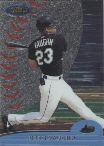 2000 Topps Finest - Greg Vaughn #181