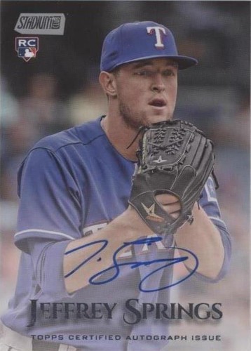2019 Topps Stadium Club - Jeffrey Springs #SCA-JSP