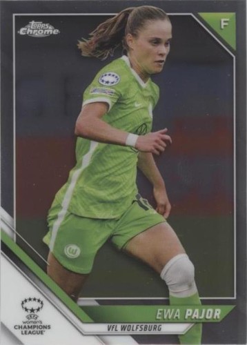 2021-22 Topps Chrome UEFA Women's Champions League Ewa Pajor #97