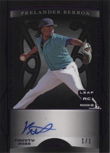 2022 Leaf Trinity - Prelander Berroa #BA-PB1