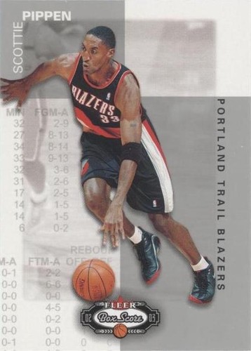 2002-03 Fleer Box Score - Scottie Pippen #33