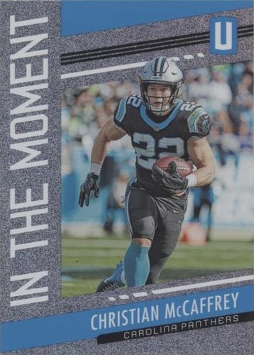 2019 Panini Unparalleled Christian McCaffrey #ITM-CM