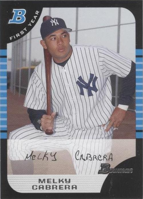 Bowman Draft Picks & Prospects 2005 - Melky Cabrera #BDP159