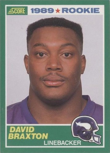 1989 Score David Braxton #256