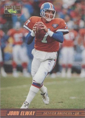 1995 Classic Pro Line Series II John Elway #II-13