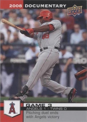 2008 Upper Deck Documentary - Torii Hunter #3