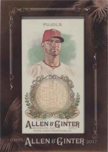 2017 Topps Allen & Ginter - Albert Pujols #MR-AP