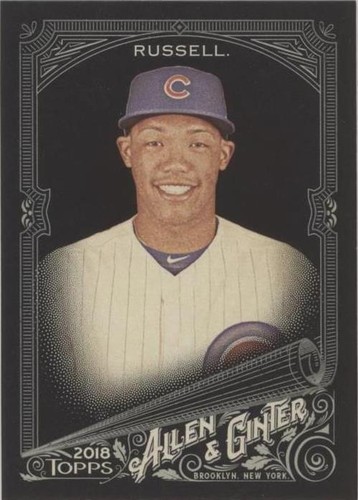 2018 Topps Allen & Ginter's X - Addison Russell #283