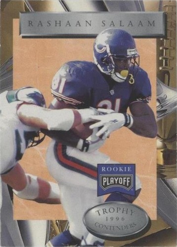 1996 Playoff Trophy Contenders Rashaan Salaam #31