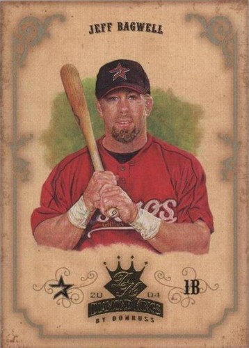 2004 Donruss Diamond Kings - Jeff Bagwell #84