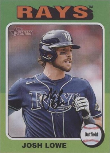 2024 Topps Heritage - Josh Lowe #122