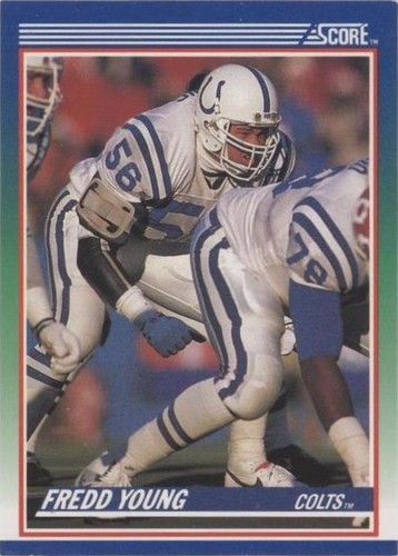 1990 Score Fredd Young #102