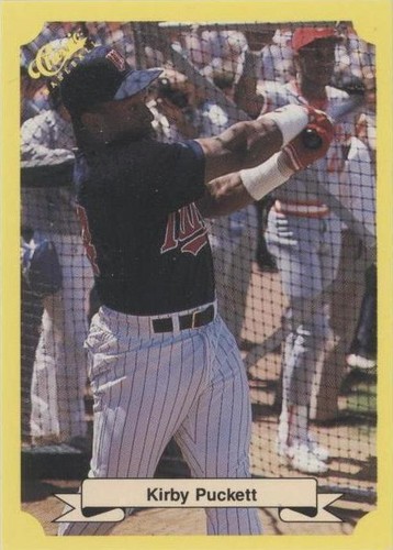 1987 Classic Update Yellow Travel Edition - Kirby Puckett #112