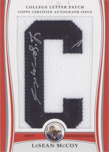 2009 Bowman Draft Picks LeSean McCoy #LAP-LMC