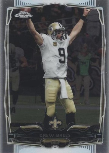 2014 Topps Chrome Drew Brees #17
