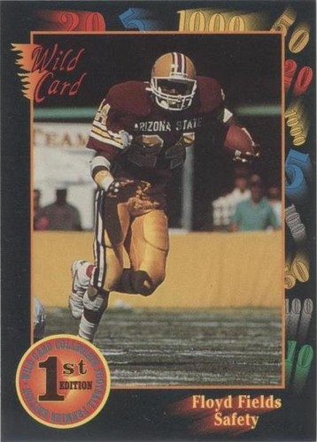 1991 Wild Card Draft Floyd Fields #33