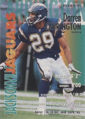 1995 Fleer Darren Carrington #169
