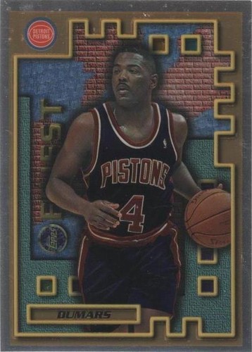 1995-96 Topps Finest - Joe Dumars #M 25