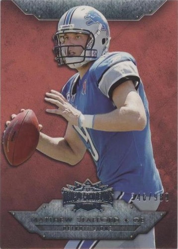 2012 Topps Triple Threads Matthew Stafford #75
