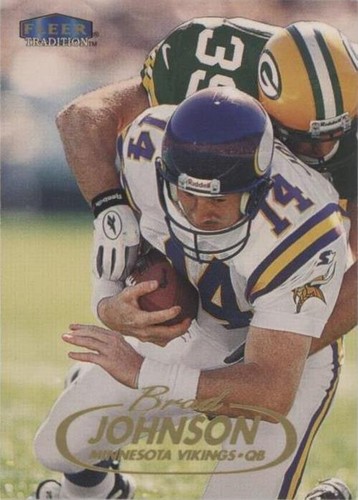1998 Fleer Tradition Brad Johnson #170