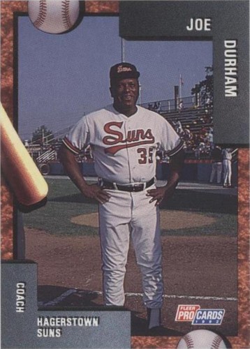 1992 Fleer ProCards Minor League - Joe Durham #2571
