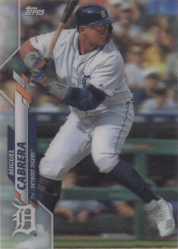 2020 Topps 3D Lenticular - Miguel Cabrera #336