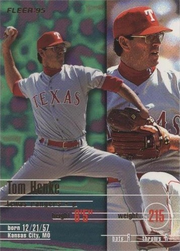 1995 Fleer - Tom Henke #287