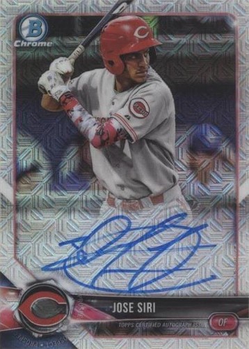 2018 Bowman - Jose Siri #BMA-JS