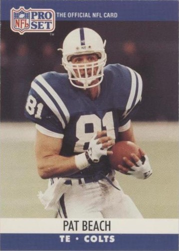 1990 Pro Set Pat Beach #520