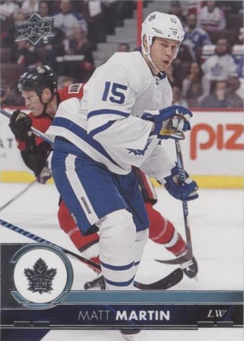 2017-18 Upper Deck - Matt Martin #173