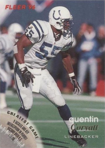 1996 Fleer Quentin Coryatt #57
