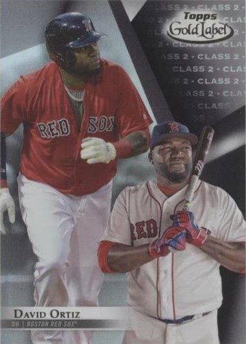 2018 Topps Gold Label - David Ortiz #23