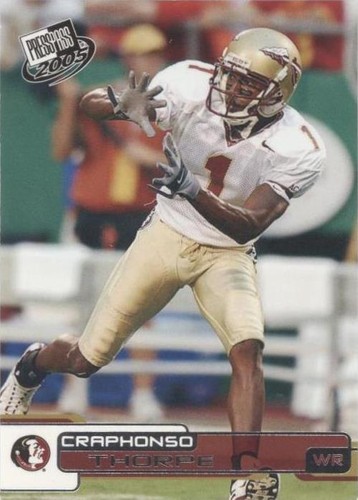 2005 Press Pass Craphonso Thorpe #28