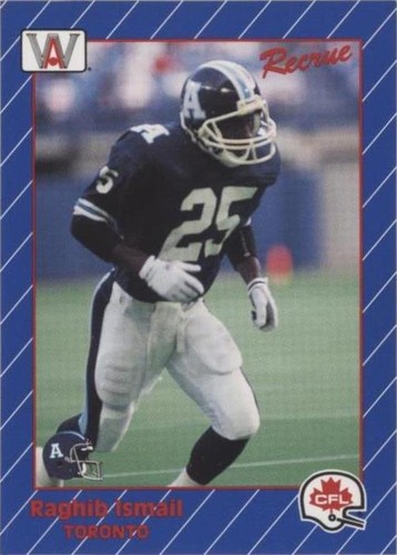 1991 All World CFL French Rocket Ismail #92